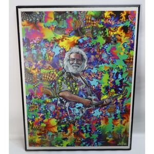 Predmore Print Art Picture Grateful Dead's Jerry Garcia Tie Dye Psychedelic